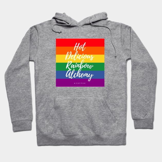 Hot Delicious Rainbow Alchemy 3 Hoodie by Girl In Space Podcast